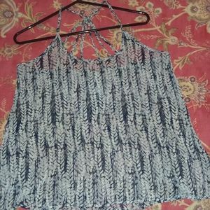 Womens sheer tank top